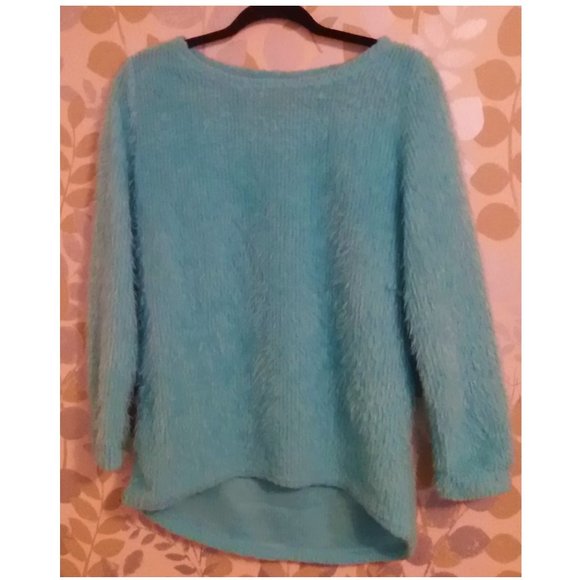 Vicabo Sweaters - Turquoise Sweater Sz L